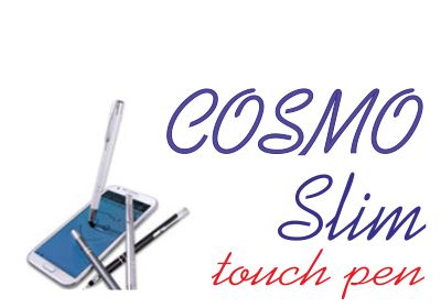 Długopis COSMO Slim Touch Pen Grawer logo Producent